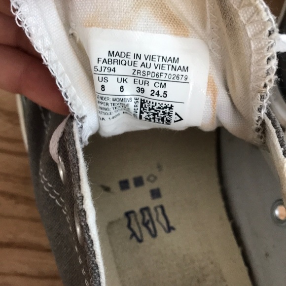 Grey Converse - Picture 3 of 3